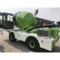 4 CBM self loading concrete mixer truck